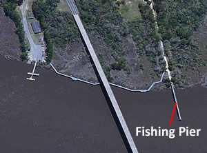 satilla waterfront park fishing pier